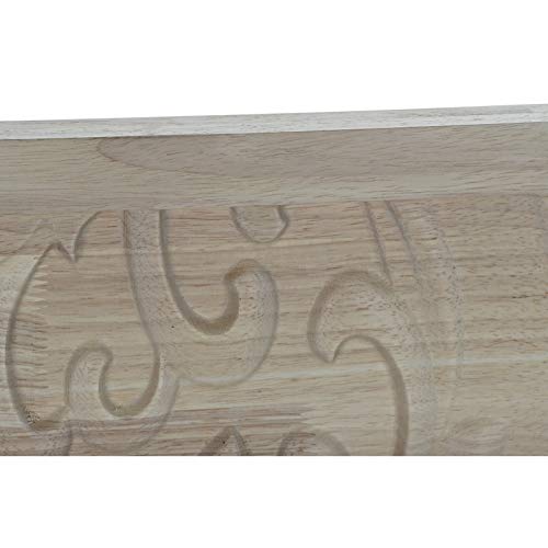 Cabecero de Madera Roble Cabezal de Cama 160x3x80 cm Natural