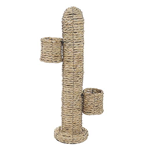 Cactus macetero Decorativo Hecho de Fibra 77 cm de Altura