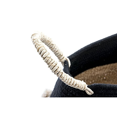 Cesto hoja de maiz plegable para cuarto de baño