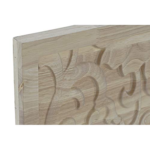 Cabecero de Madera Roble Cabezal de Cama 160x3x80 cm Natural