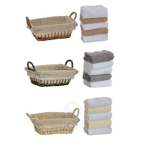 Cesta Set 5 Toalla de Algodon
