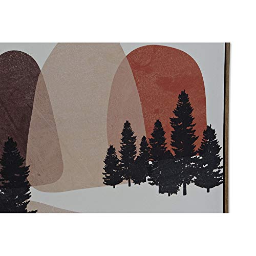 Set 2 Cuadro Lienzo PS montaña 52x72 cm