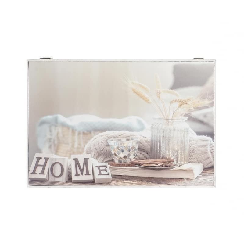 Tapa Contador de luz Cubrecontador electricos Home Blanco Cesta 46x31x7 cm