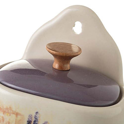 Salero Lavanda Stoneware 11,70 x 8,60 x 15 cm