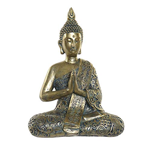 Figura Buda de Suerte Resina Decoracion 37 cm