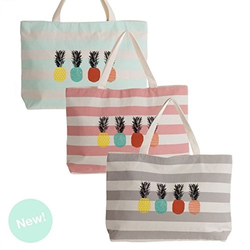 Bolsa de Playa PIÑAS - Rosa