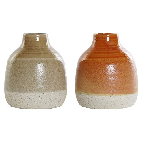 Juego de 2 Jarrón Porcelana Scandi para decoración