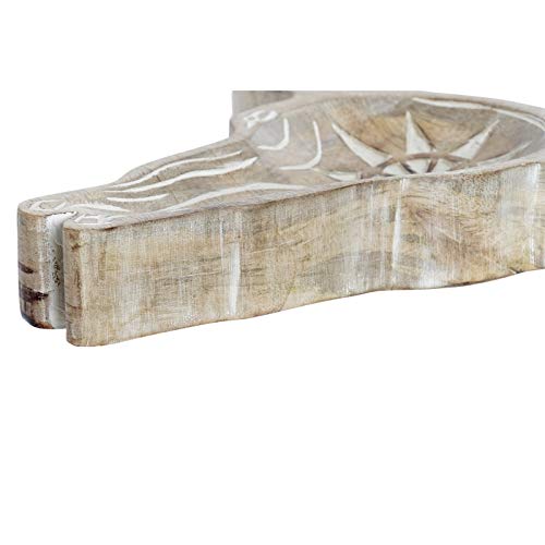 Bandeja vaciabolsillos de Madera Mango Boho decape