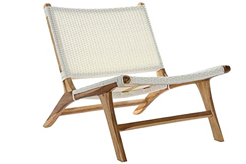 Butaca Teca PVC, 65 X 80 X 68, Blanco