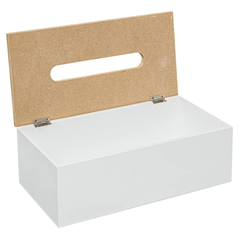 Caja Pañuelos Papel Rectangular para Multifunción la Oficina o casa baño
