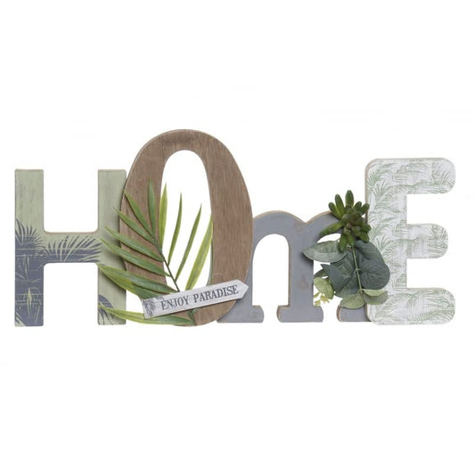 Letras Decoracion Cartel Home Madera MDF 45x20x2,5 cm