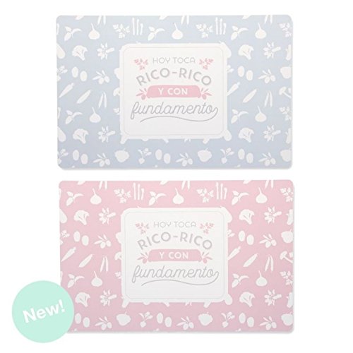 Juego de 12 individuales de mesa super originales RICO-RICO