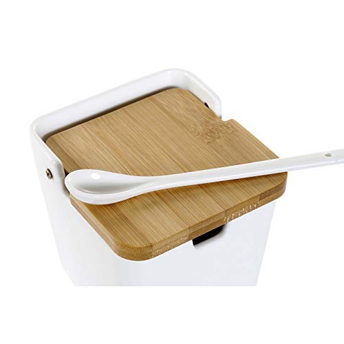 Azucarero y salero doble con cuchara ACRILICO