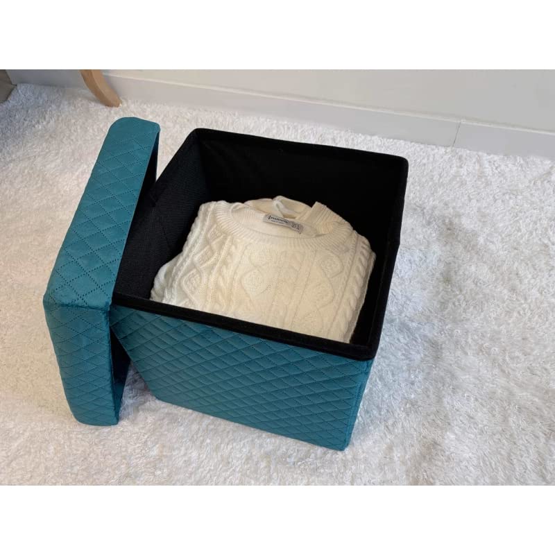 Puff pongotodo almacenaje Plegable Cuadrado