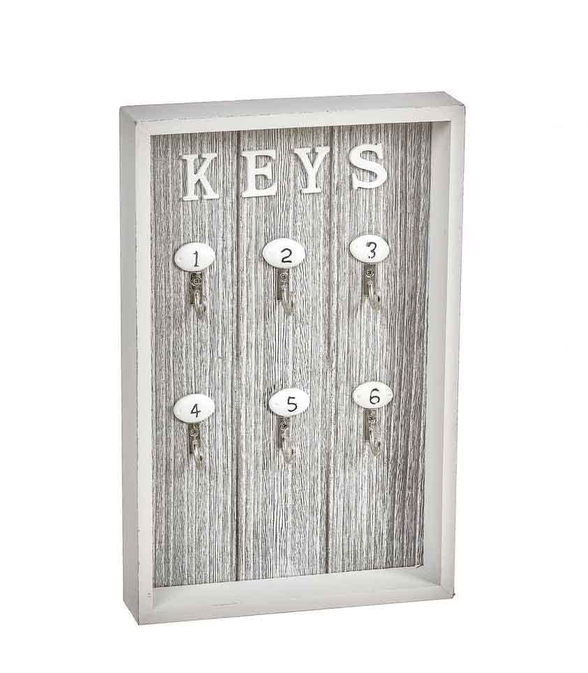 Colgador Llaves de Pared Cuelga Llaves de Madera Keys para la Entrada casa