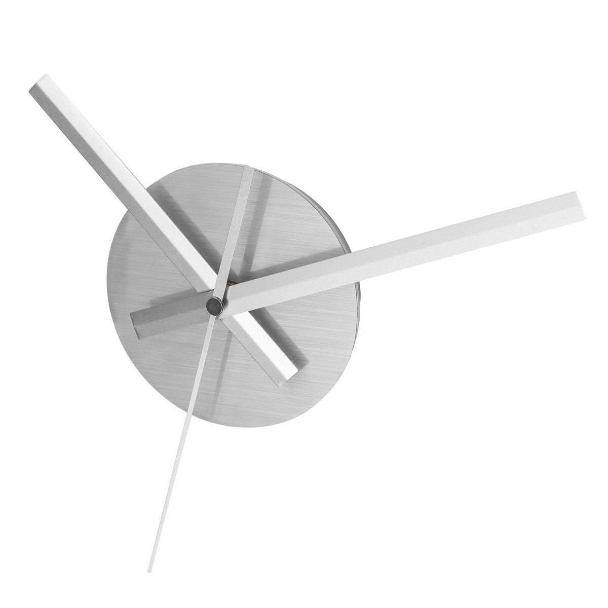 Reloj de Pared Adhesivo de Polipropileno Plateado Moderno para salón Vitta