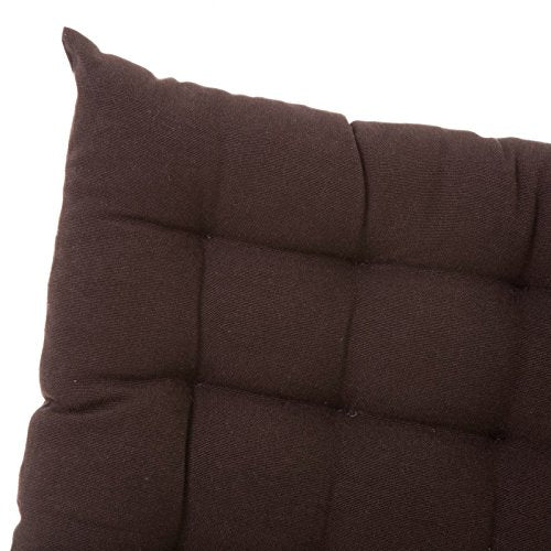 Cojín de 40x40 Moderno marrón de algodón/poliéster para salón Bretaña