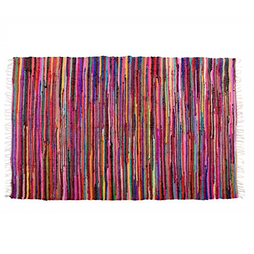 Alfombra multiuso chidi 100% algodon 180 x 120 cm (super oferta)