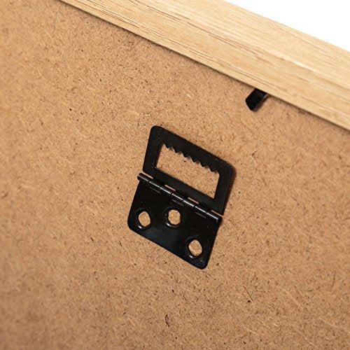 Portafotos con Pinzas Madera Natural para 3 Fotos 10x15cm