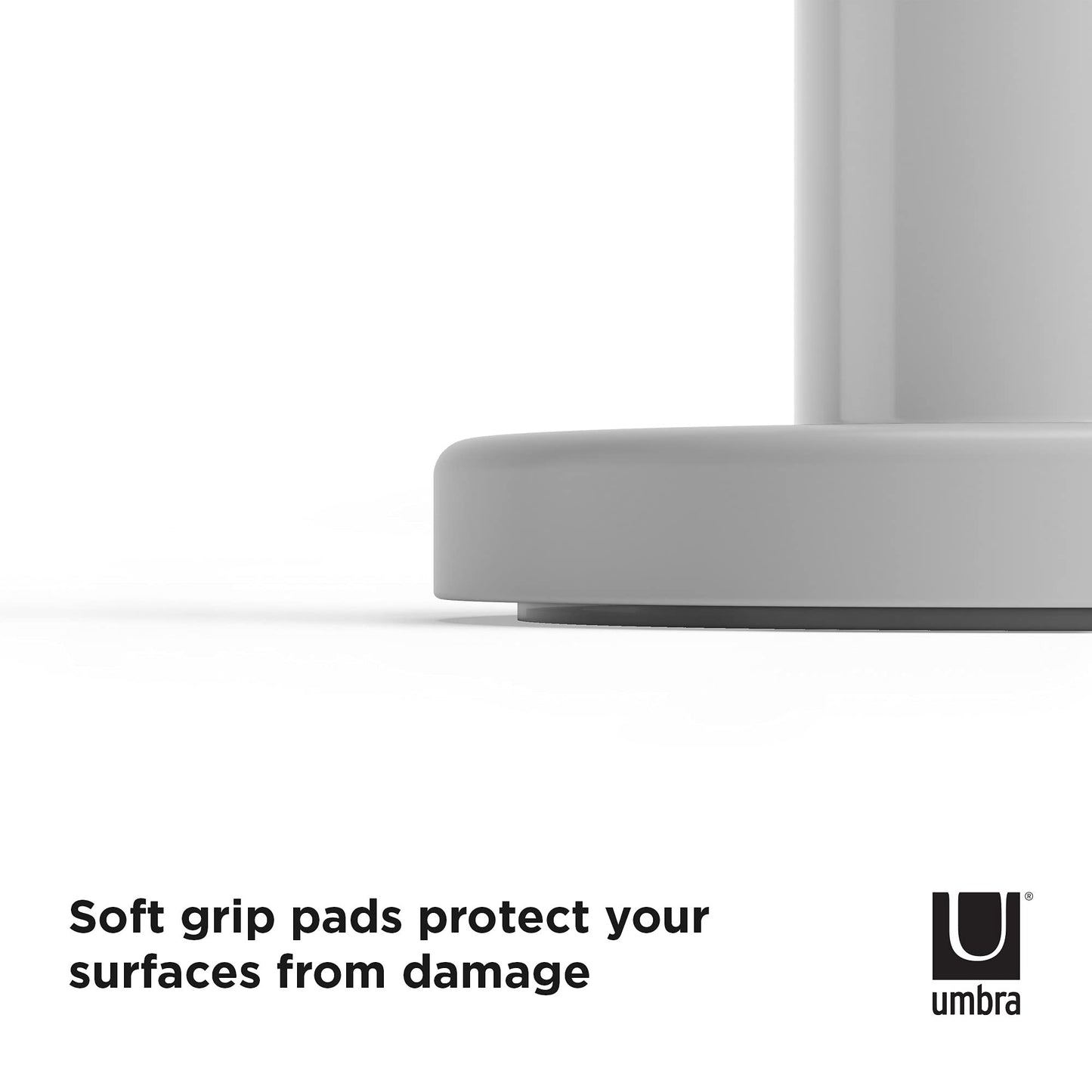 Anywhere, organizador de cocina con recipiente para utensilios y barras de tensión, Blanco