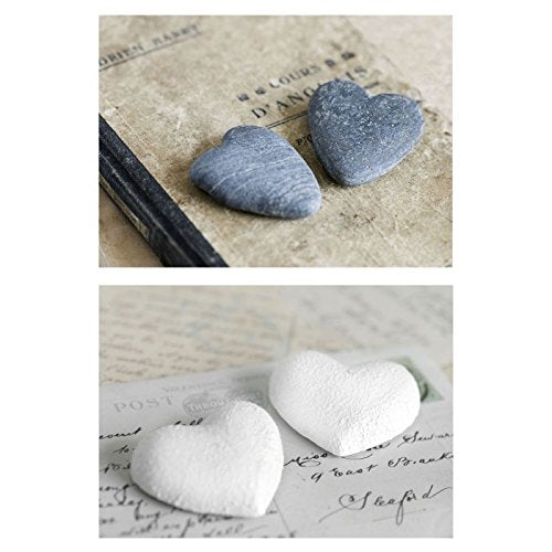 Set 2 Cuadro fotoimpresión Lienzo Corazon 70x50 cm