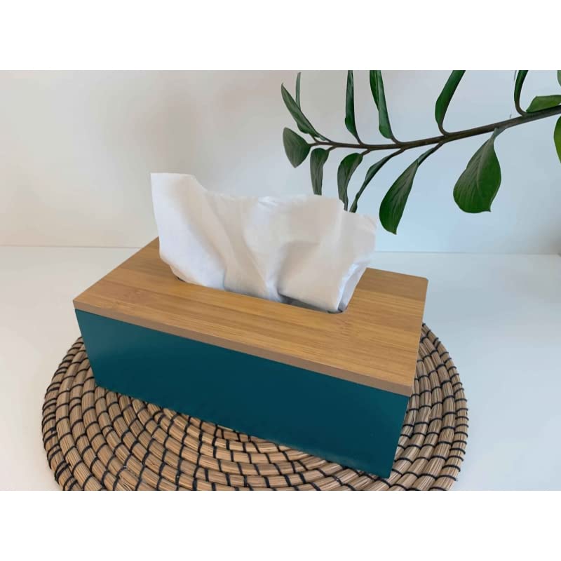 Caja Pañuelos Papel Rectangular para Multifunción la Oficina o casa baño