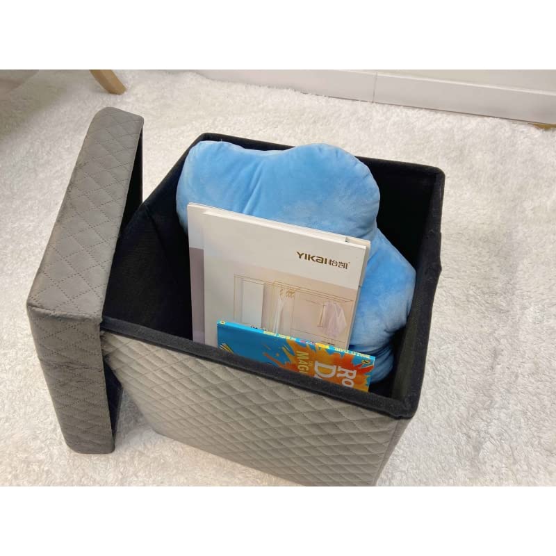 Puff pongotodo almacenaje Plegable Cuadrado