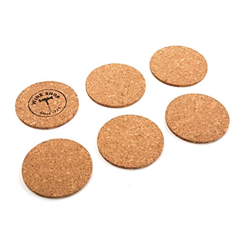 Set 6 Posavasos Corcho