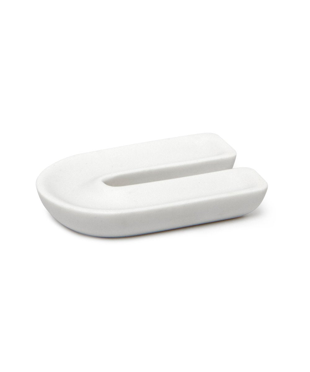 Soporte para teléfono móvil para encimera, color blanco moderno