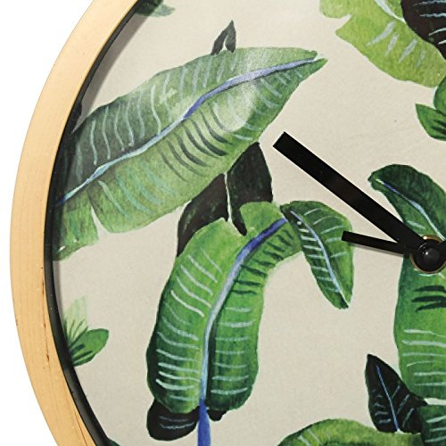 Reloj de Pared étnico Beige de plástico para Cocina Bretaña