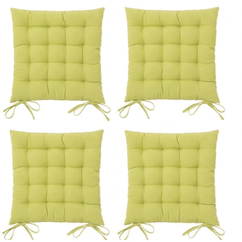 Cojin de Cocina Silla Loving Color Azul Algodon Poliester 40x40x7 cm