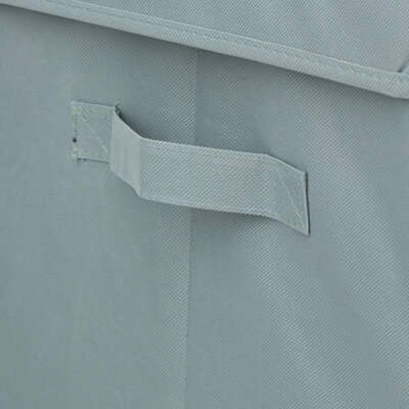 Cesto de Ropa Sucia con Tapa 65L Para la Ropa Lavandería Organización de Ropa, Rectangular