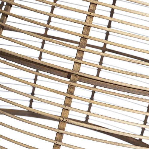Lámpara de Techo de Bambu Natural 47,50x47,50x62 cm