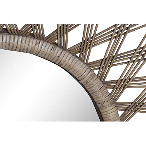 Espejo de Pared minbre Natural Marron 80 cm