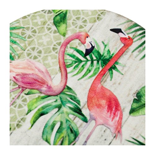 Set 4 Posavasos de Ceramica framencos con Soporte