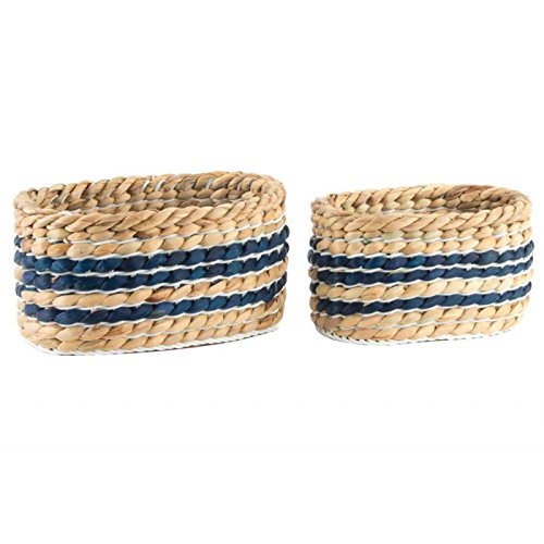 Set 2 cesta fibra natural .