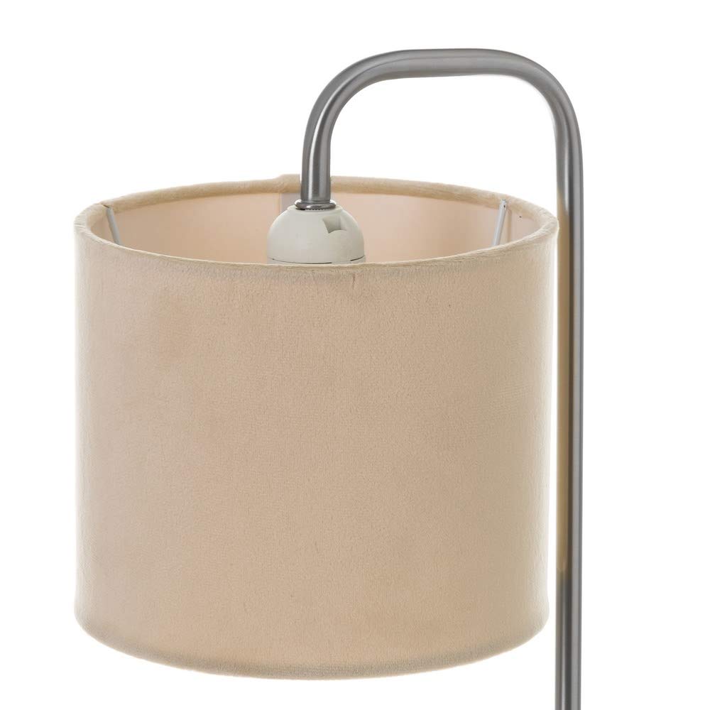 Lámpara de sobremesa de metal beige moderna para salón France