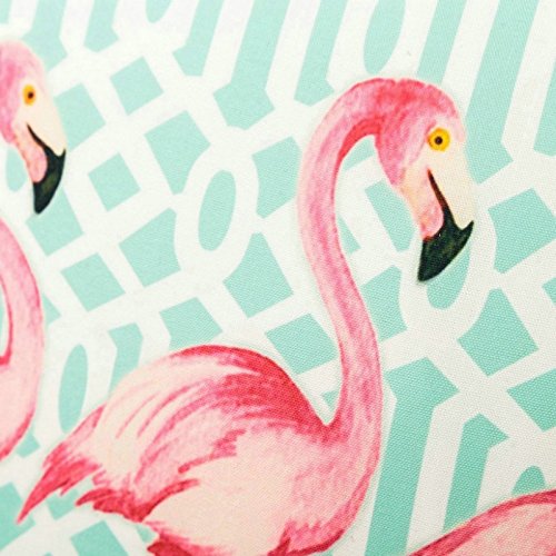 Cojín de 45x45 pop rosa de poliéster para salón Iris