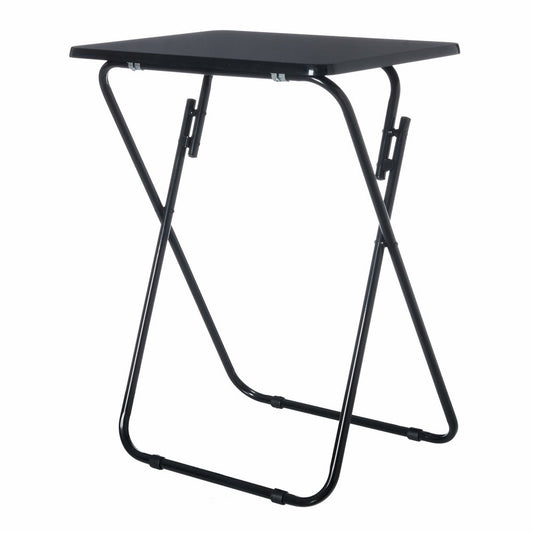 Mesa Plegable clásica de Madera para terraza Basic (Negro)