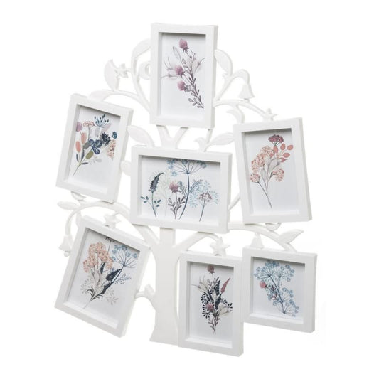 Portafotos Multiple arbol Blanco 46x53,50 cm