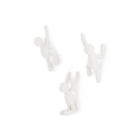 Umbra Buddy Ganchos de pared, juego de 3