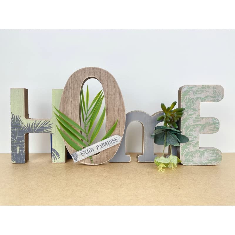 Letras Decoracion Cartel Home Madera MDF 45x20x2,5 cm