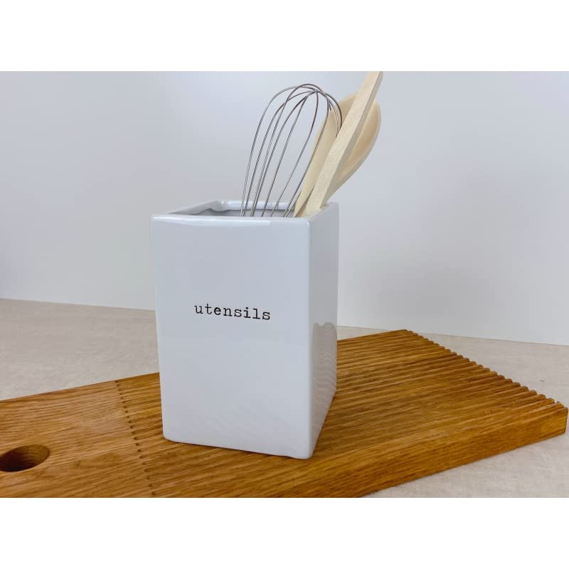 Salero y azucaro Cocina Blanco Minimalista de Ceramica