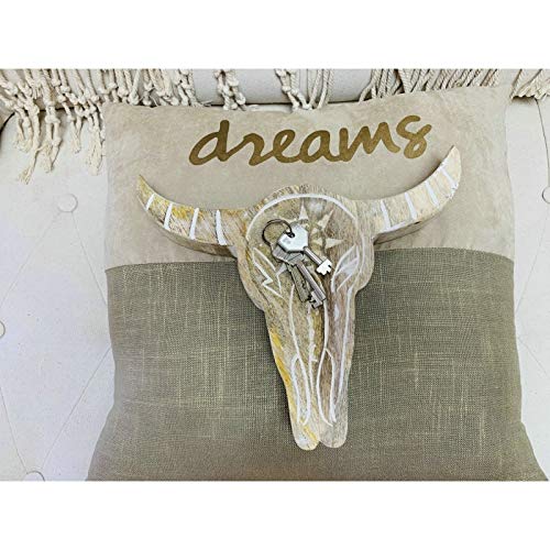 Bandeja vaciabolsillos de Madera Mango Boho decape