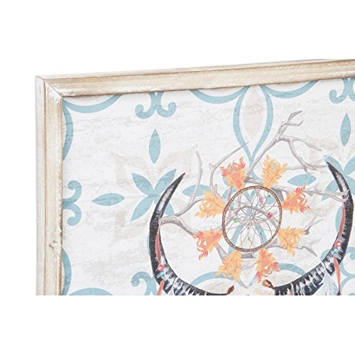 Set 2 Cuadro Madera Tribal 2 Modelo 55x55 cm