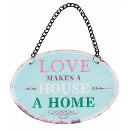 Placa de Puerta Metal Frase Ingles 12x8.5cm (Pack 6 Placa)