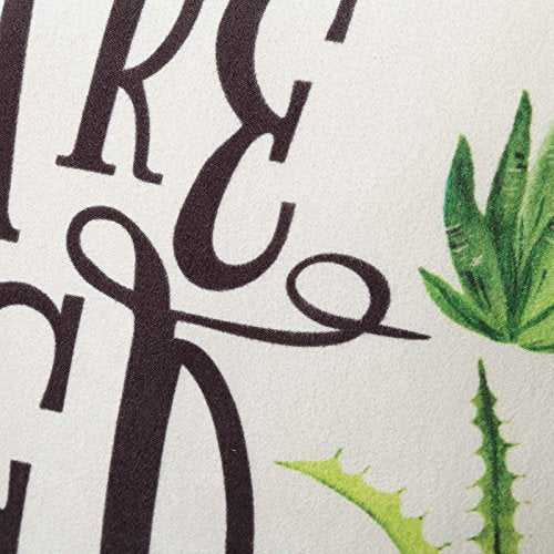 Cojín Cactus 100% poliéster para salón Iris