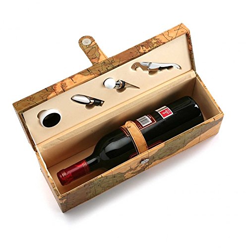 SuskaRegalos - Juego de accesorios para vino