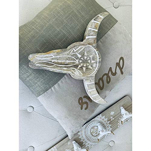 Bandeja vaciabolsillos de Madera Mango Boho decape