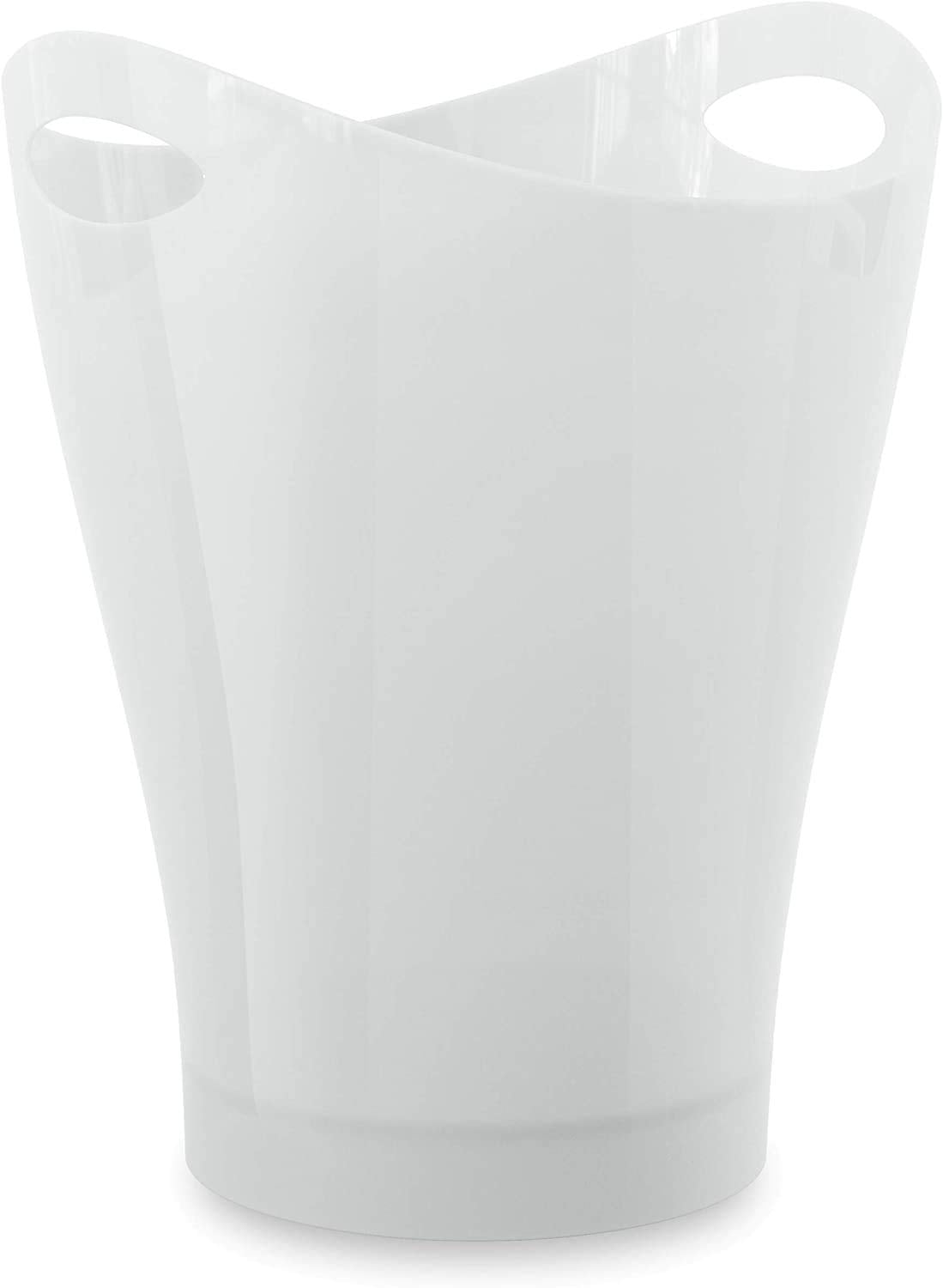 Papelera garbino Color Blanco Polipropileno 9 L